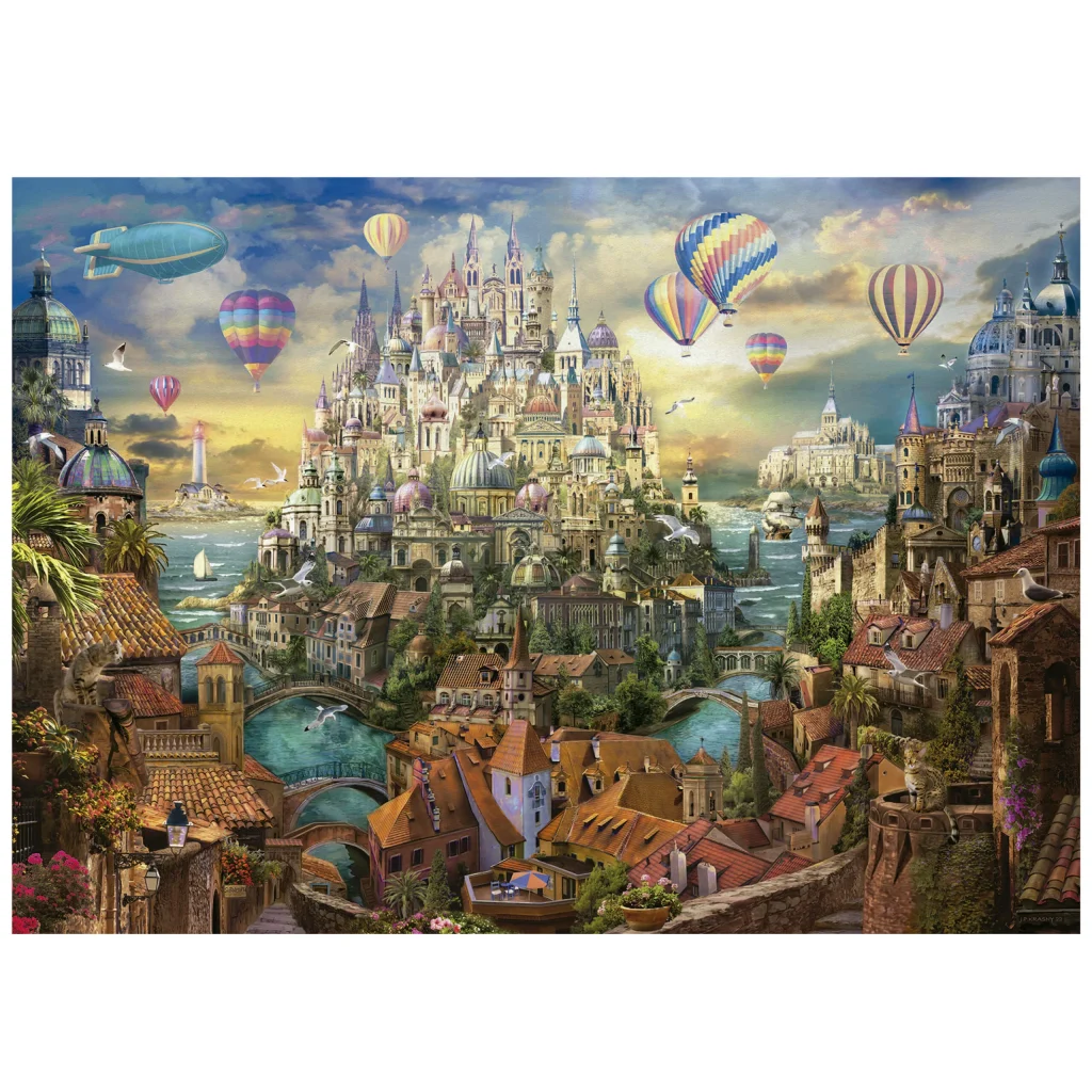 Puzzle la ciudad de los sueños Educa