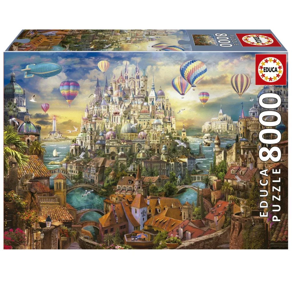 Puzzle Ciudad de los sueños - 8000 piezas