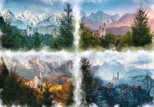 Puzzles grandes Ravensburger 4 estaciones