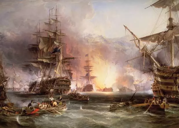 El bombardeo de Argelia 9000 piezas