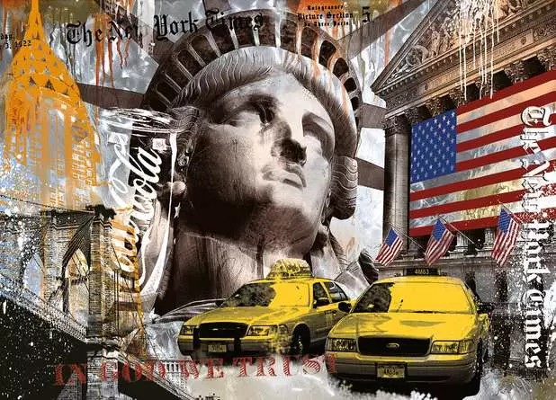 Puzzle impresiones de la ciudad de Nueva York