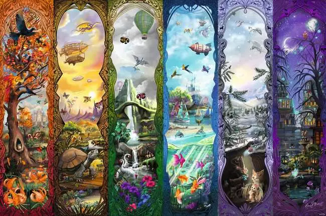 Puzzle los 6 portales Ravensburger