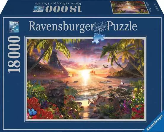 Puzzle Ravensburger Atardecer paradisíaco 