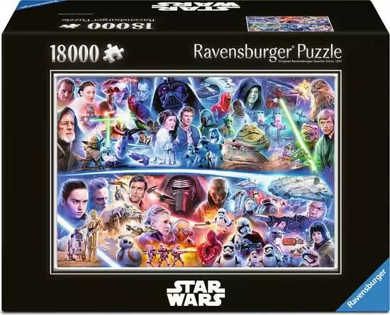 Viaje galáctico en el tiempo - Star Wars - 18000 piezas